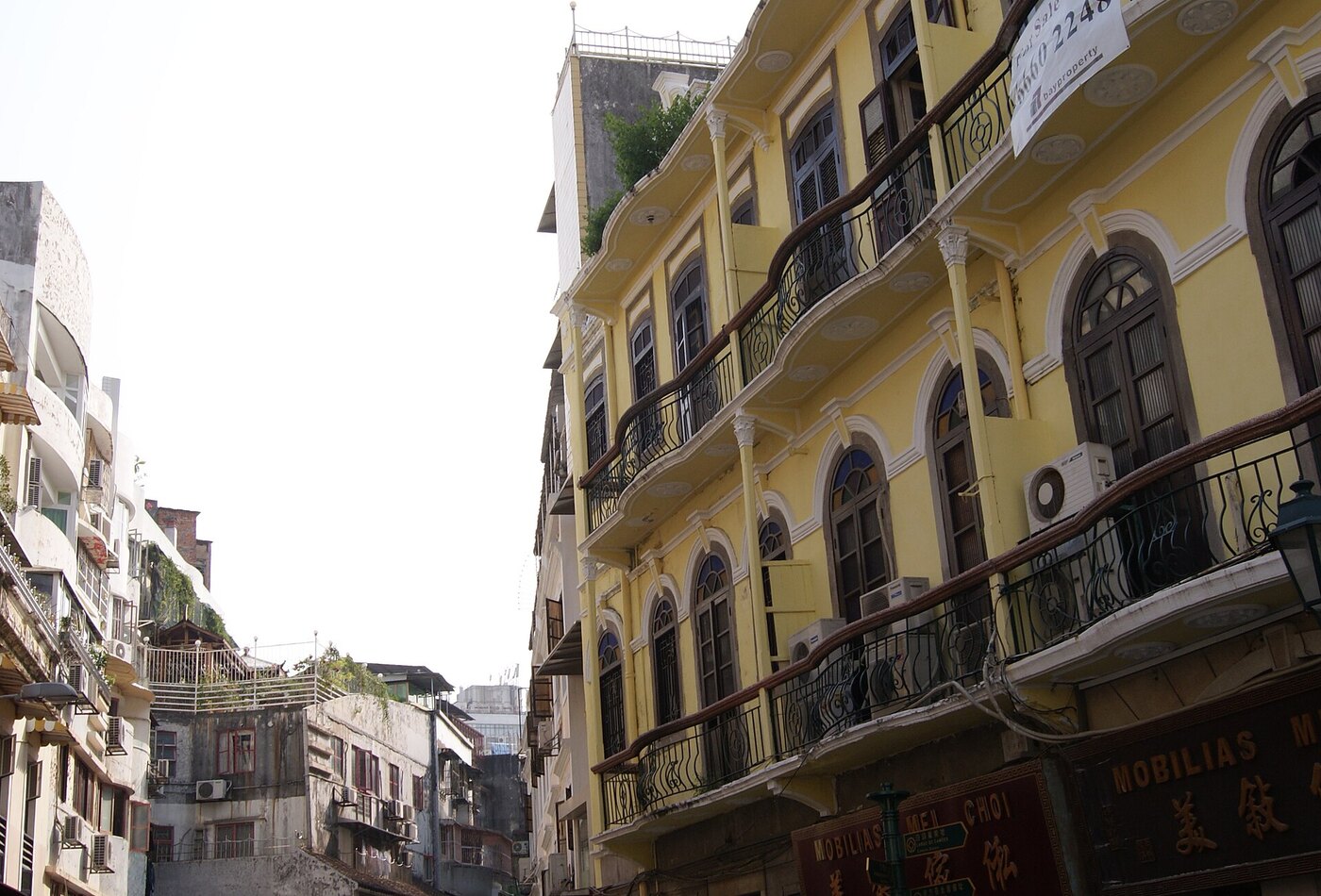 Macau Senado Square как historic зона Greater Bay Area