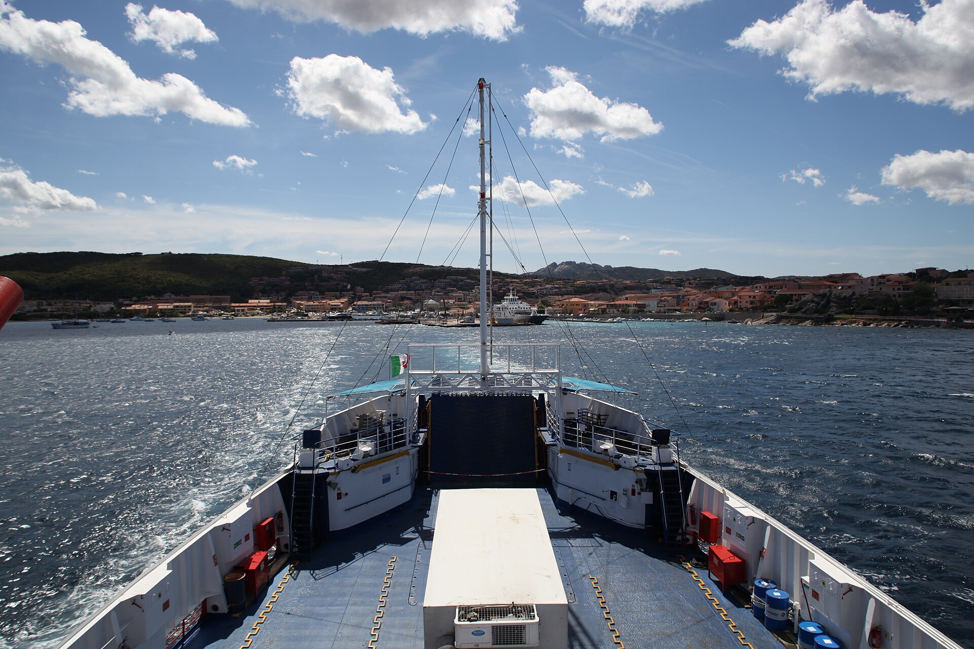 Palau как выход к La Maddalena